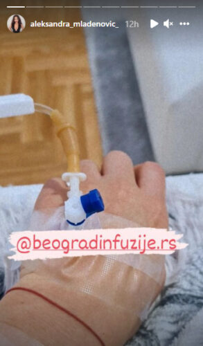 Printscreen Instagram/aleksandra_mladenovic_