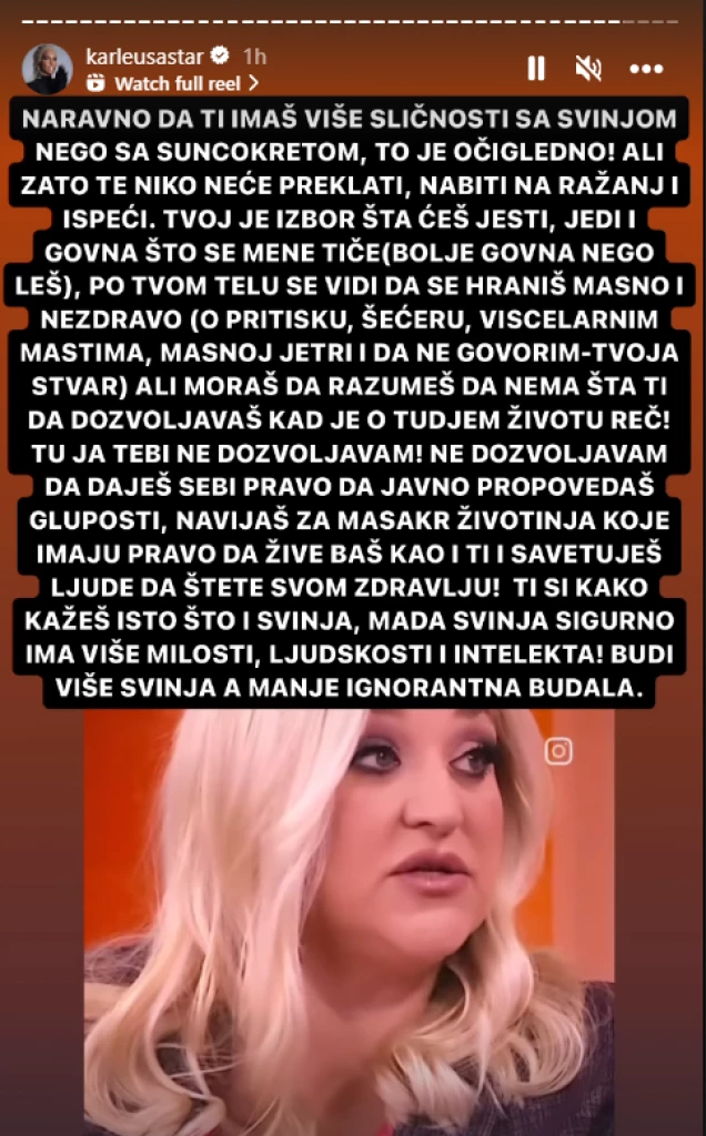 TI SI SVINJA
