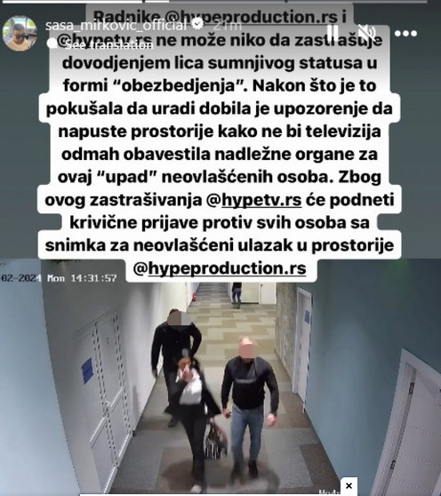 Saša mirković Instagram