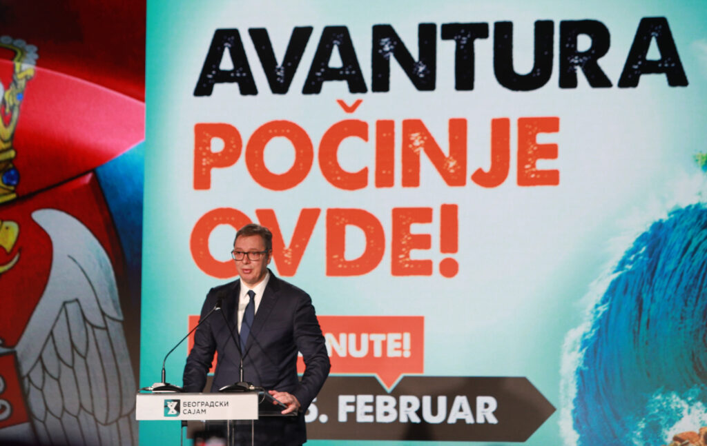 Predsednik se obratio mališanima