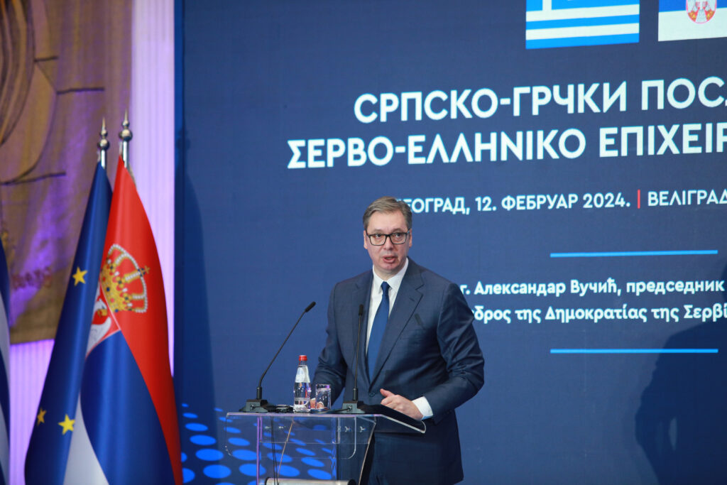 Vučić poželeo dobrodošlicu Grcima