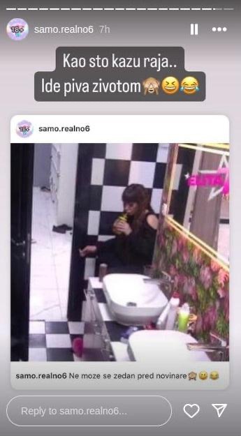 Krije se u wc-u i pije!