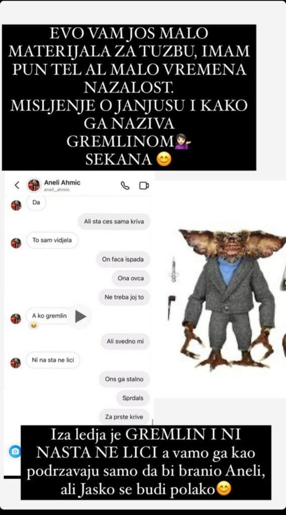 Foto: instagram printscreen Sita izdala Aneli