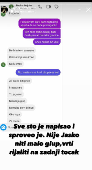 Foto:Instagram printscreen/"NISAM JA GLUP"