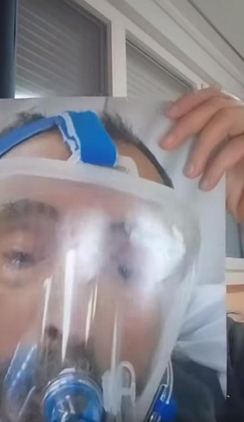 Pred njegovu smrt pojavile su se dve nepoznate osobe