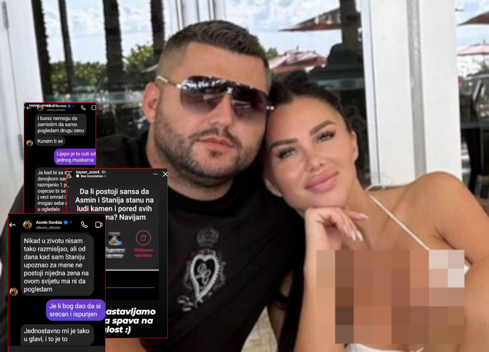 Privatne poruke Stanija Asmin foto Instagram