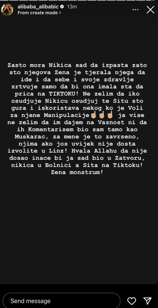 "Bio bih u zatvoru, a on u bolnici!"