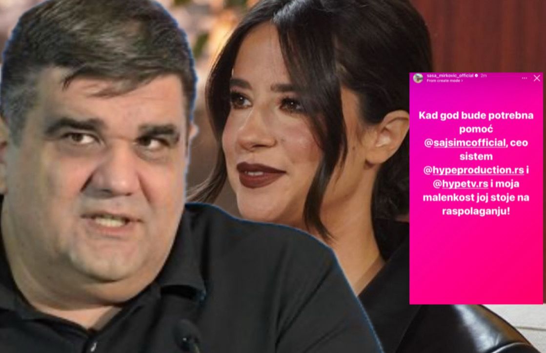 Saša Mirković Sajsi MC Instagram printscreen/Hype tv