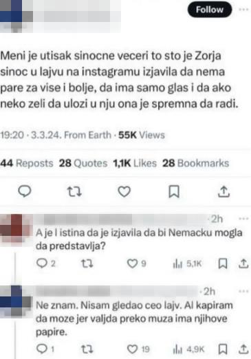 Zorja će predstavljati Nemačku na Evroviziji?!