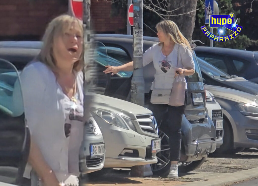 Suzana Jovanović uhvaćena foto:Hypetv