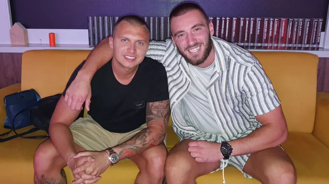 Stefan KArić i Mensur Ajdarpašić
Foto: Instagram printscreen/mensur ajdarpasic