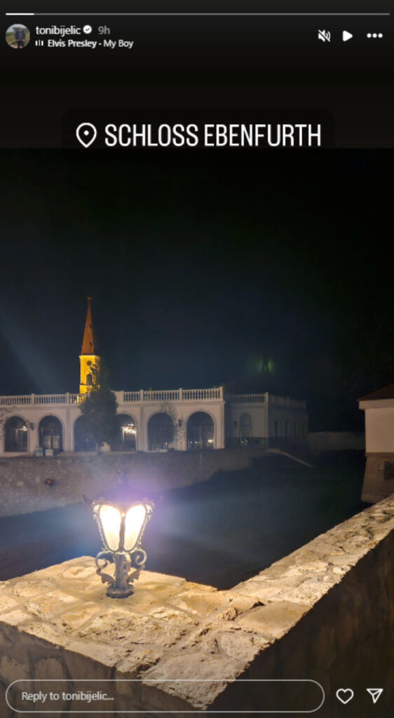 Foto: printscreen instagram Toni Bjelić