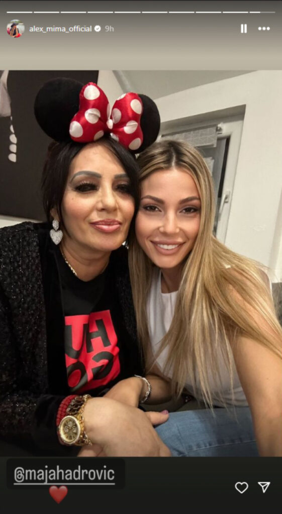Foto: printscreen/Instagram Aleksandra Mima Nikolić
