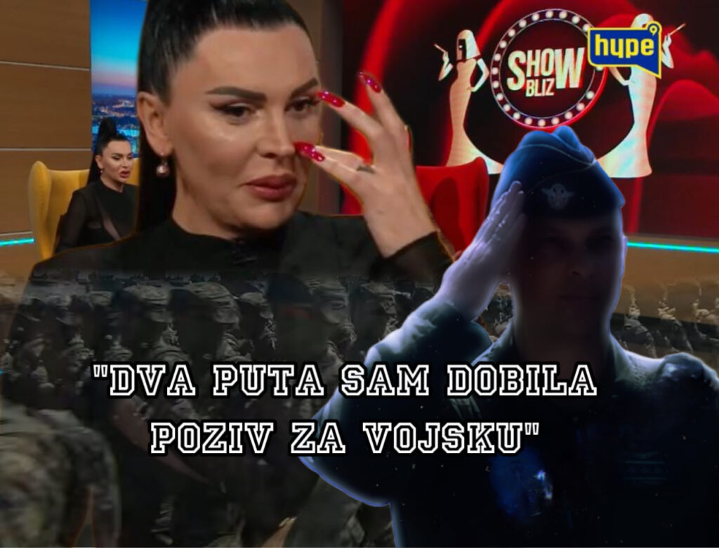 Elektra Elit Foto:Hypetv/youtube printscreen/ RTS emisija Dozvolite -Zvanični kanal /“DOBILA SAM DVA PUTA POZIV ZA VOJSKU” Elektra Elit Foto:Hypetv/youtube printscreen/ RTS emisija Dozvolite -Zvanični kanal /“DOBILA SAM DVA PUTA POZIV ZA VOJSKU”