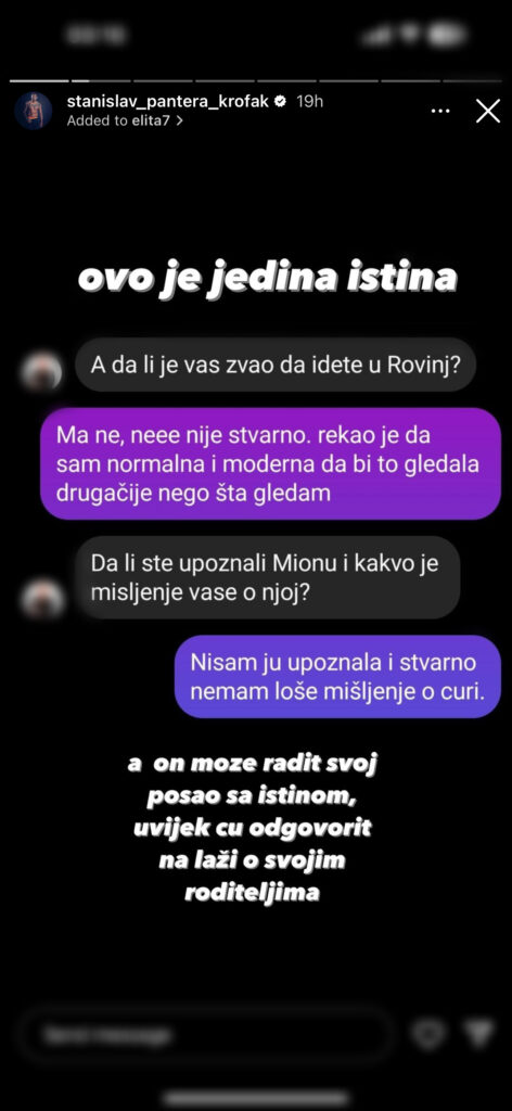 Voditelj laže o mojim roditeljima