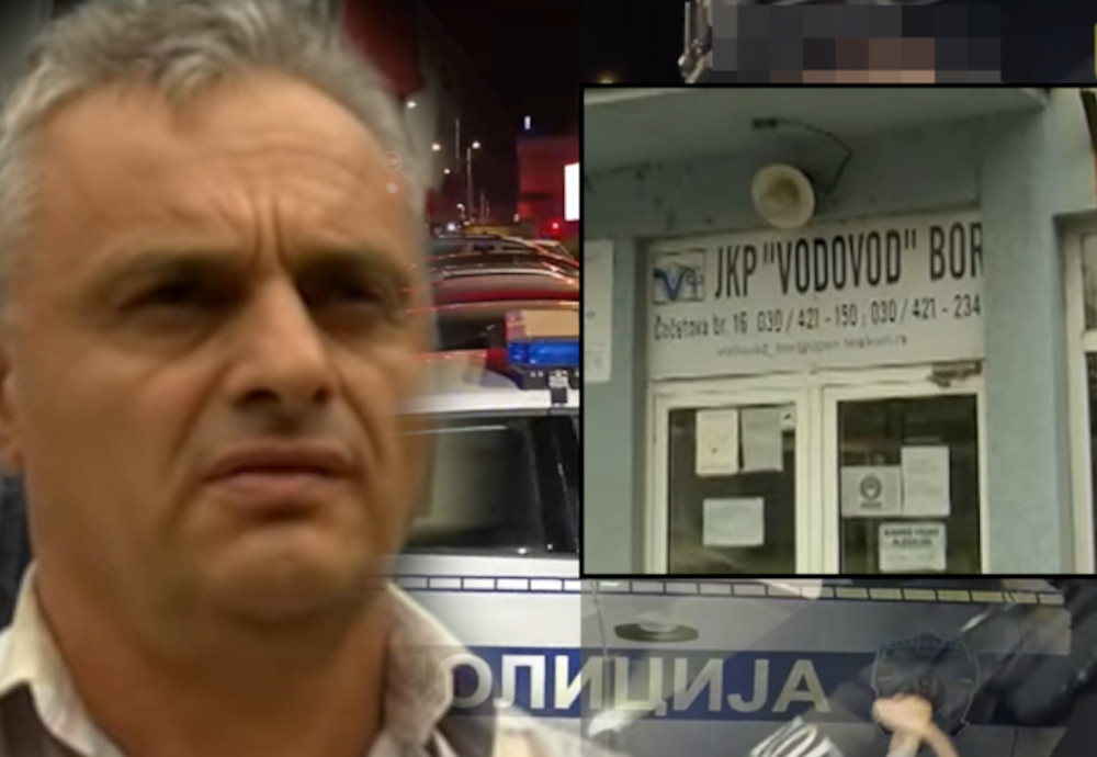 Foto:Tanjug/Youtube printscreen/Radio televizija Bor/Goran Pavić /Direktor Vodovoda u Boru