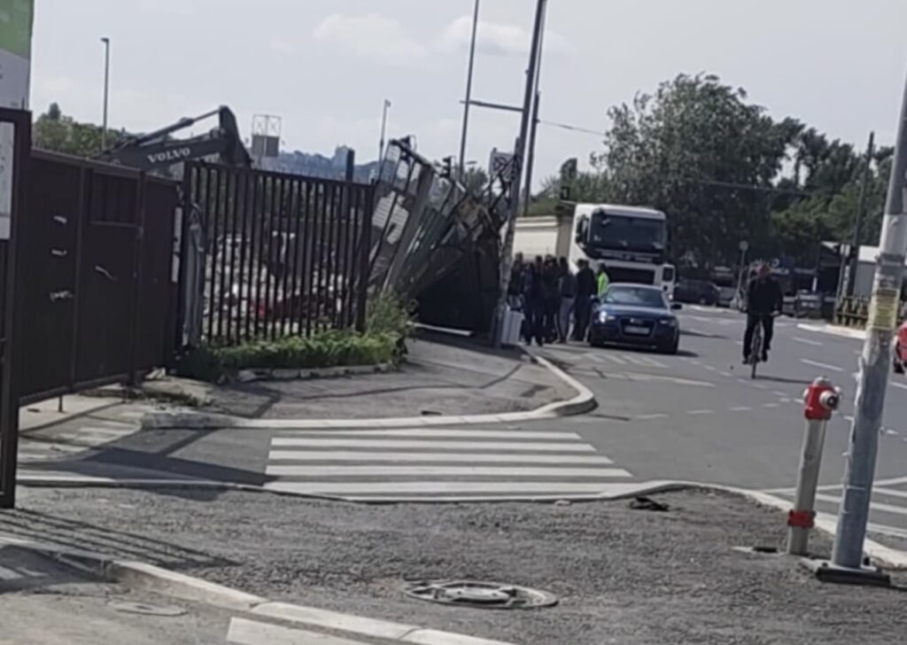 Jeziva scena na novom Beogradu