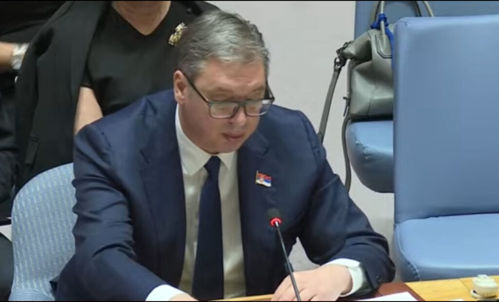 Vučić zagrmeo u Ujedinjenim nacijama