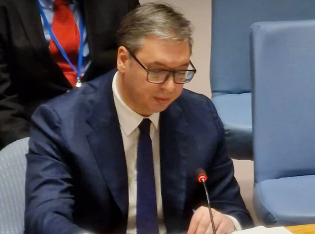 U ponedeljak učestvuje na sednici SB UN