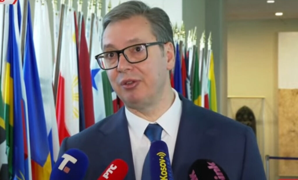 Vučić se javio uživo iz Njujorka