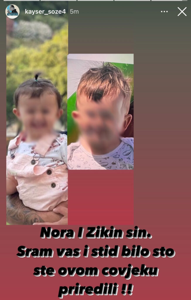 OBJAVLJENA SLIKA ŽIKINOG SINA I NORE! Društvene mreže GORE zbog OVE FOTOGRAFIJE