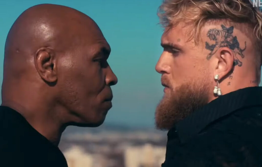 foto:Youtubeprintscteen/NetflixNederlandBelgie Mike tayson Jake pol