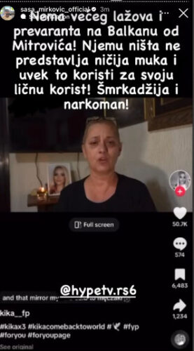 "MITROVIĆ MI JE OBEĆAVAO DA ĆE MI POMOĆI"