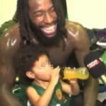 Matijas Lesor i sin Foto:Twitterprintscreen/Prvorođeni