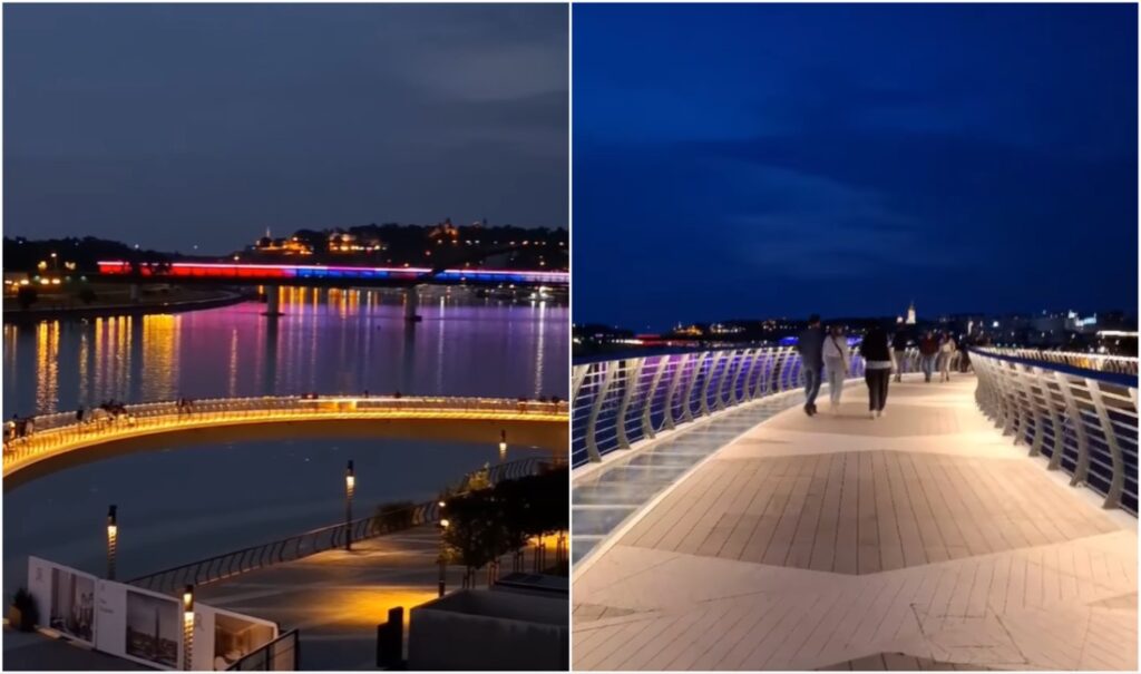 Otvoren pešački most