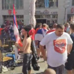 Foto:Twitter printscreen/B92 sport sukob sa policijom Srbija Danska