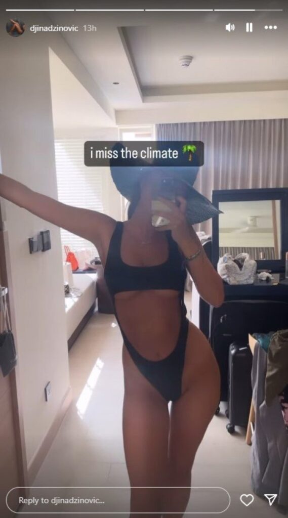 Foto: Printscreen/Instagram/djinadzinovic