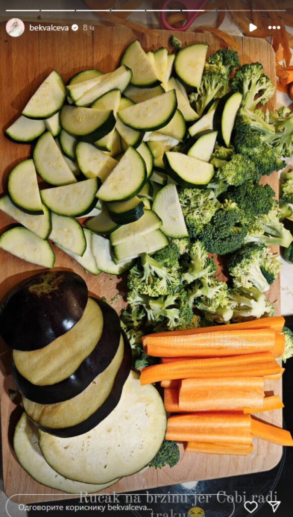 Foto: Instagram prinscreen bekvalceva