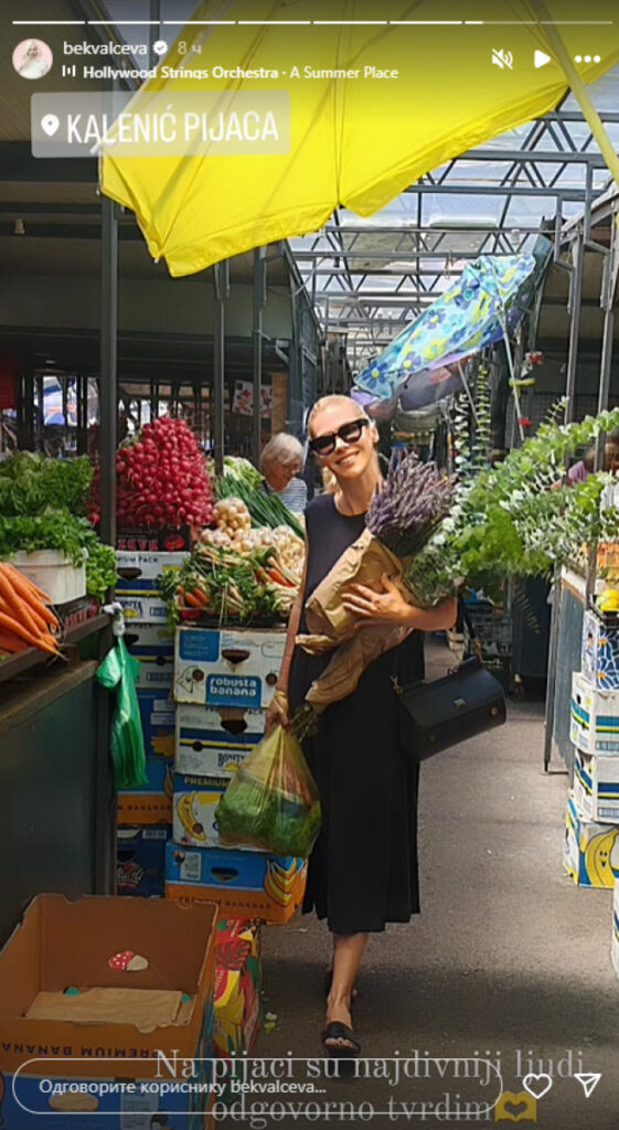 Foto: Instagram prinscreen bekvalceva