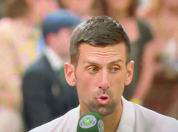 Novak djokovic foto:youtube:wimbledon Urlik srbina foto:youtube printscreen/wimbledon
