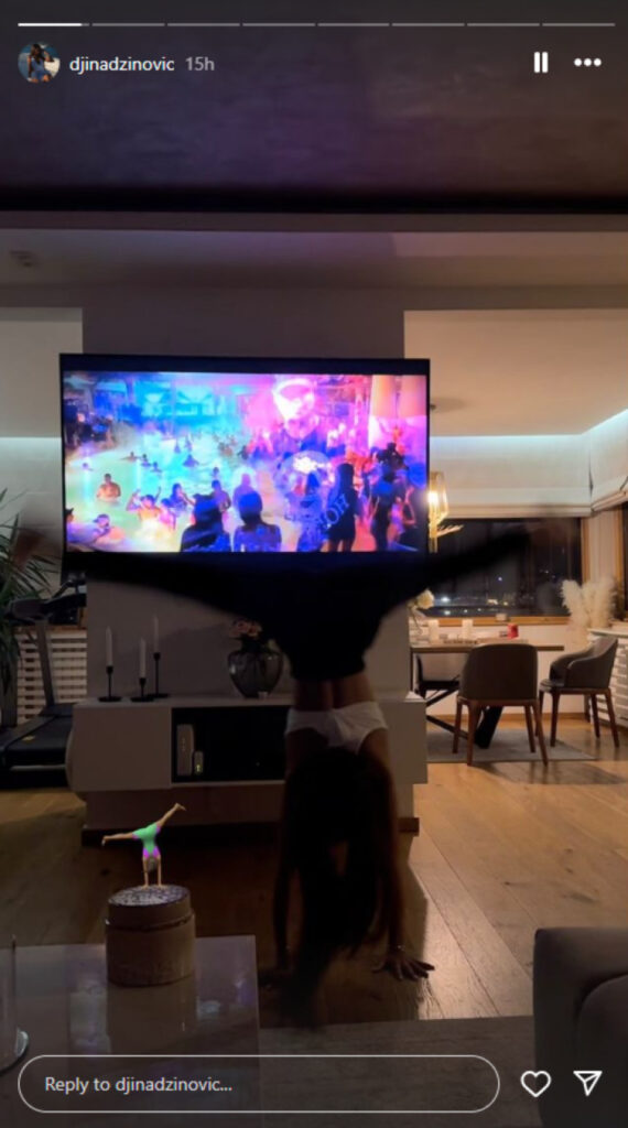 Foto: printscreen/Instagram/djinadzinovic