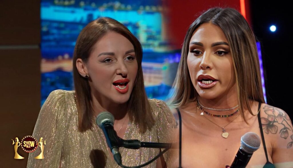 OPŠTI HAOS NAKON EMISIJE! Pevačica morala HITNO da se oglasi “Nije mi bila namera nikoga da uvredim…” GORE MREŽE (VIDEO) Foto: HypeTV/ShowBLIZ/ATA IMAGES/Nela Vidaković, Sandra Afrika