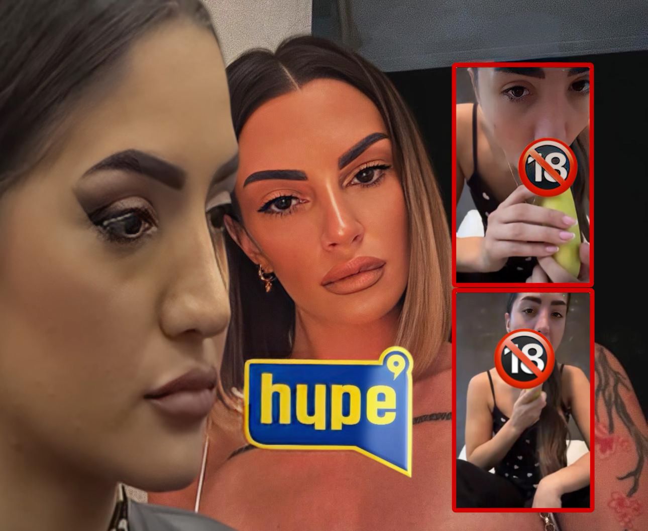 Foto:Instagram printscreen/TaraSImov/youtube/zadruga official/Hype tv