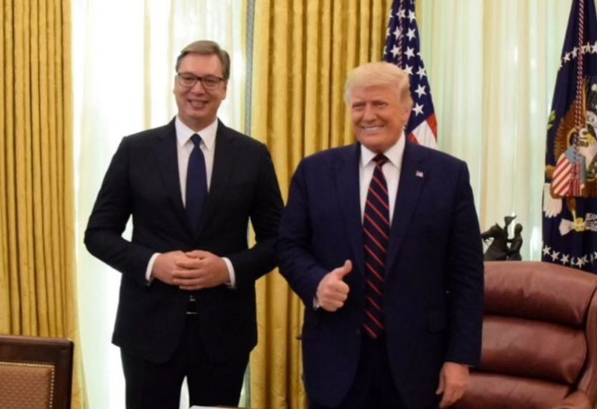 VIDI SE KO JE KOJA LIGA! Tramp među prvima pozvao Vučića prilikom kreiranja svetske POLITIKE, dok se Đilas bavi Milivojevićem koji se u 60. LOŽI na ulicu!