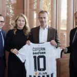 Predstavnici Partizana sa Čeferinom