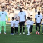 Fudbaleri Partizana i Radničkog