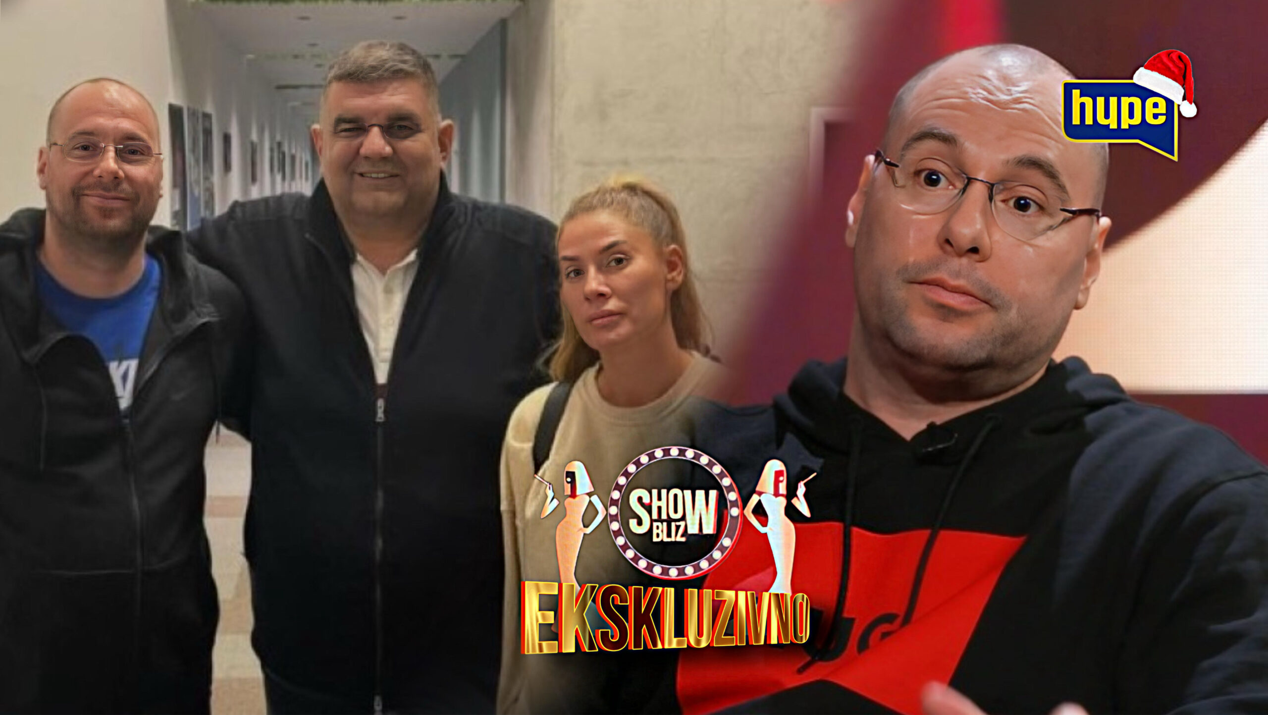 Foto: Hype TV/ShowBLIZ/Instagram printscreen/ Zvezdan Slavnić, Ana Ćurčić