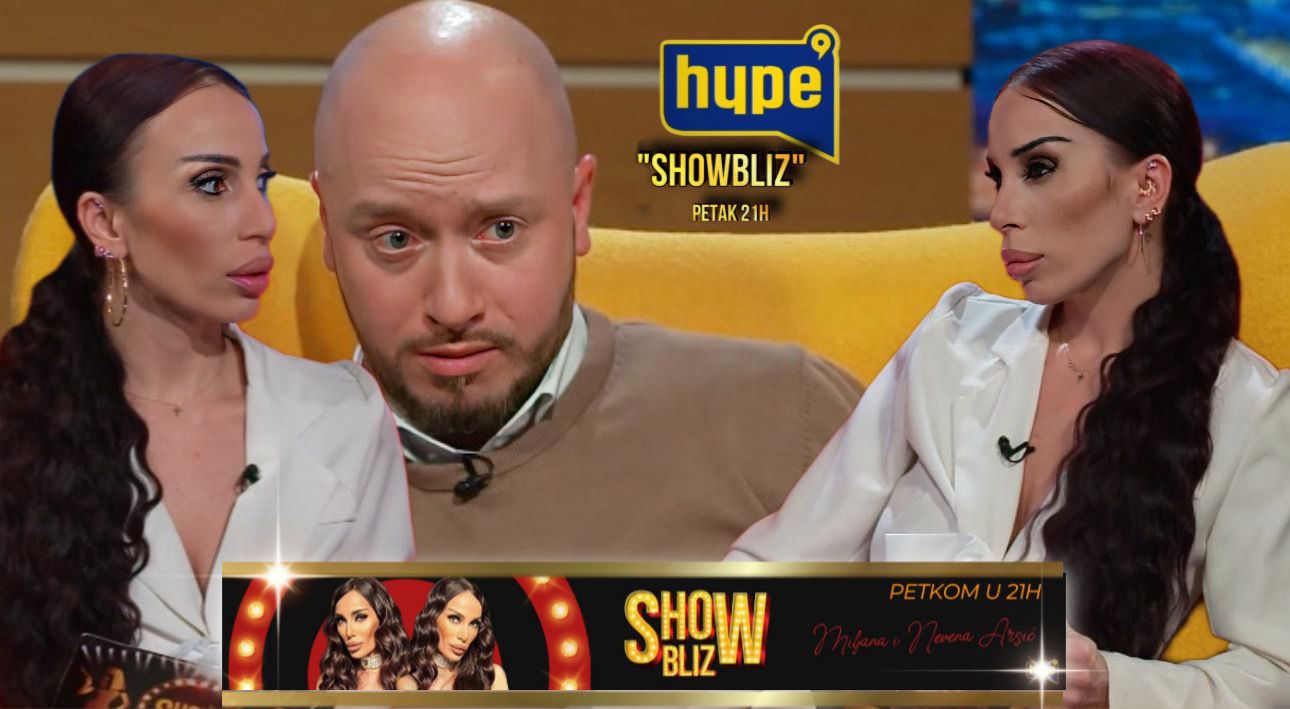 Foto: Hype TV/ShowBLIZ/Mirko Plavšić, Bliznakinje Miljana Arsić, Nevena Arsić
