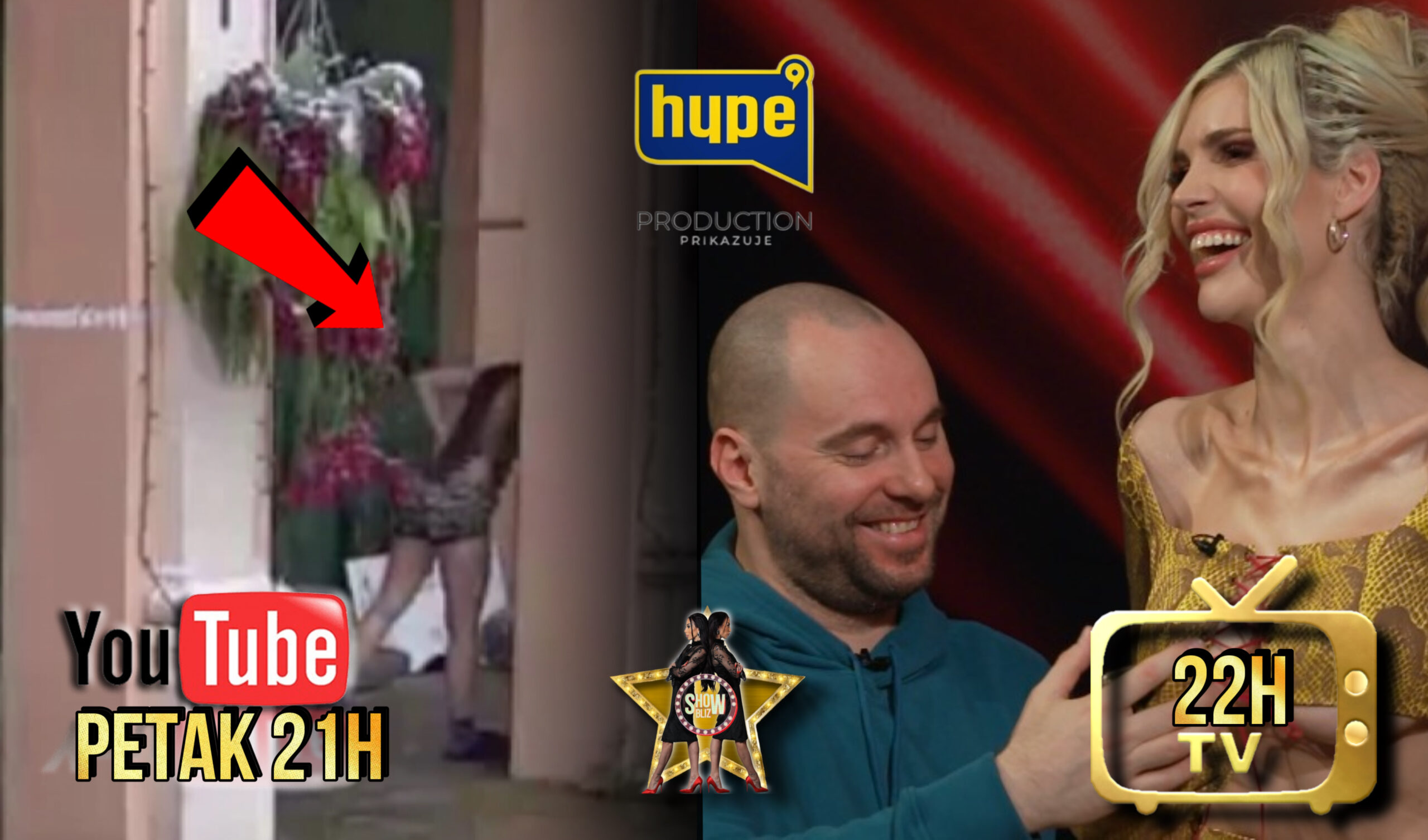 Foto: Hype TV/YT printscreen/Zadruga/ Zvezdan Slavnić, Deniz Dejm, Anđela Đuričić