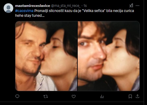 Aca Lukas, Željko Mitrović, Milica Mitrović foto: X/mastamireceslavice