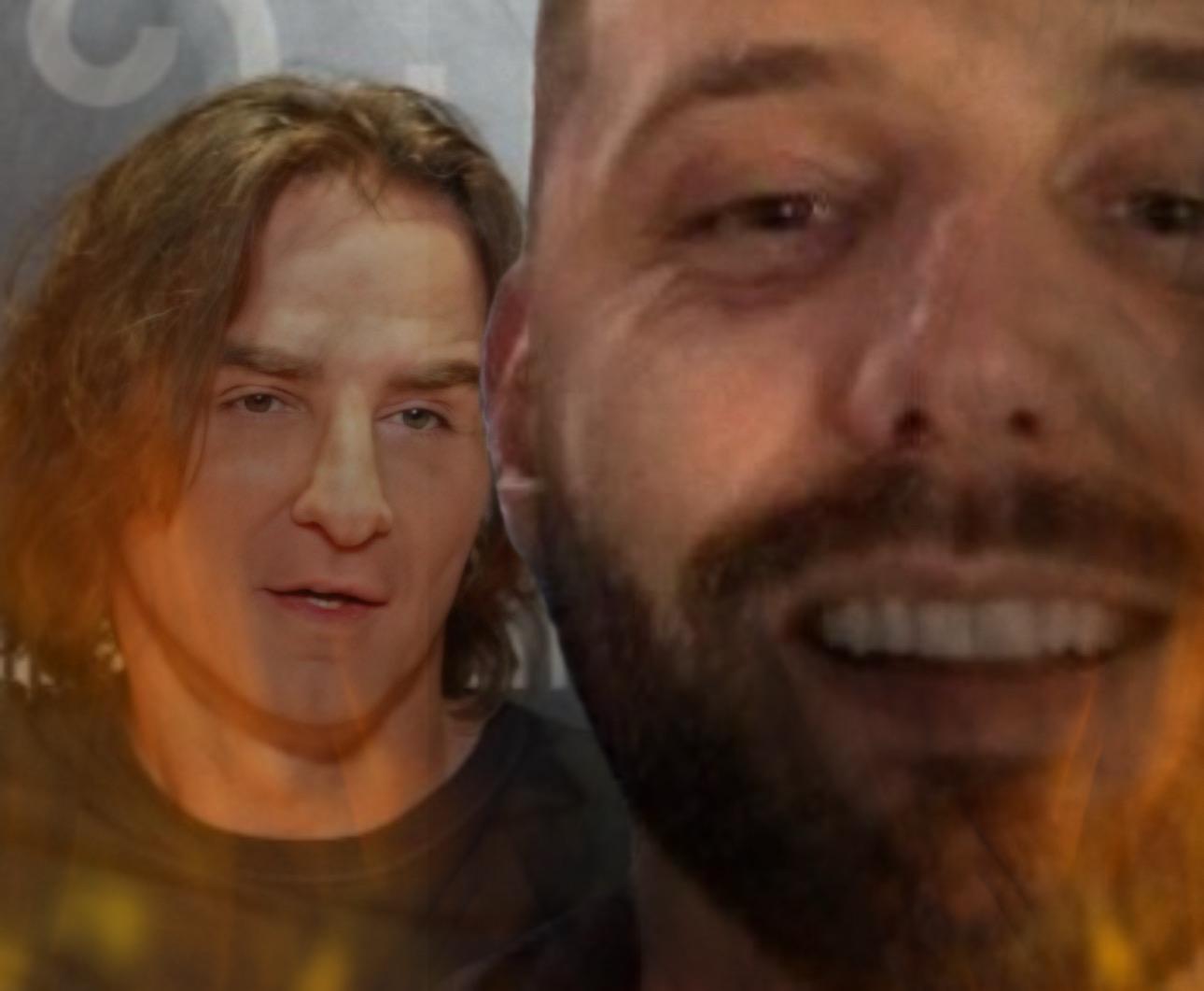 Ljuban Kovačević, Željko Mitrović foto:ATA images/instagram: ljubaan