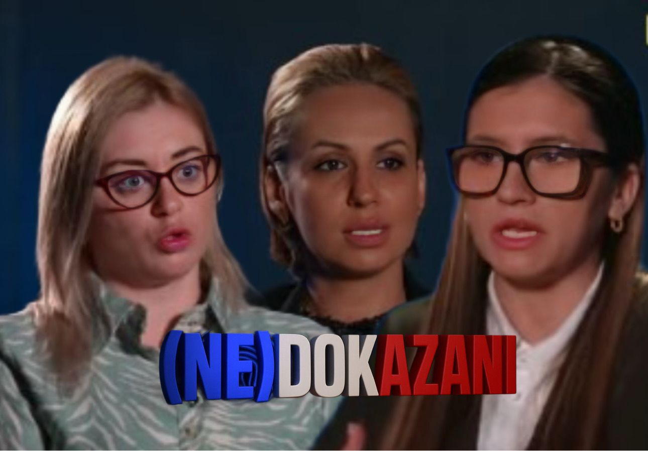 Foto:Hype tv/Nedokazani Danica Pešterac, Jelena Ivković, Slađana Đorđević