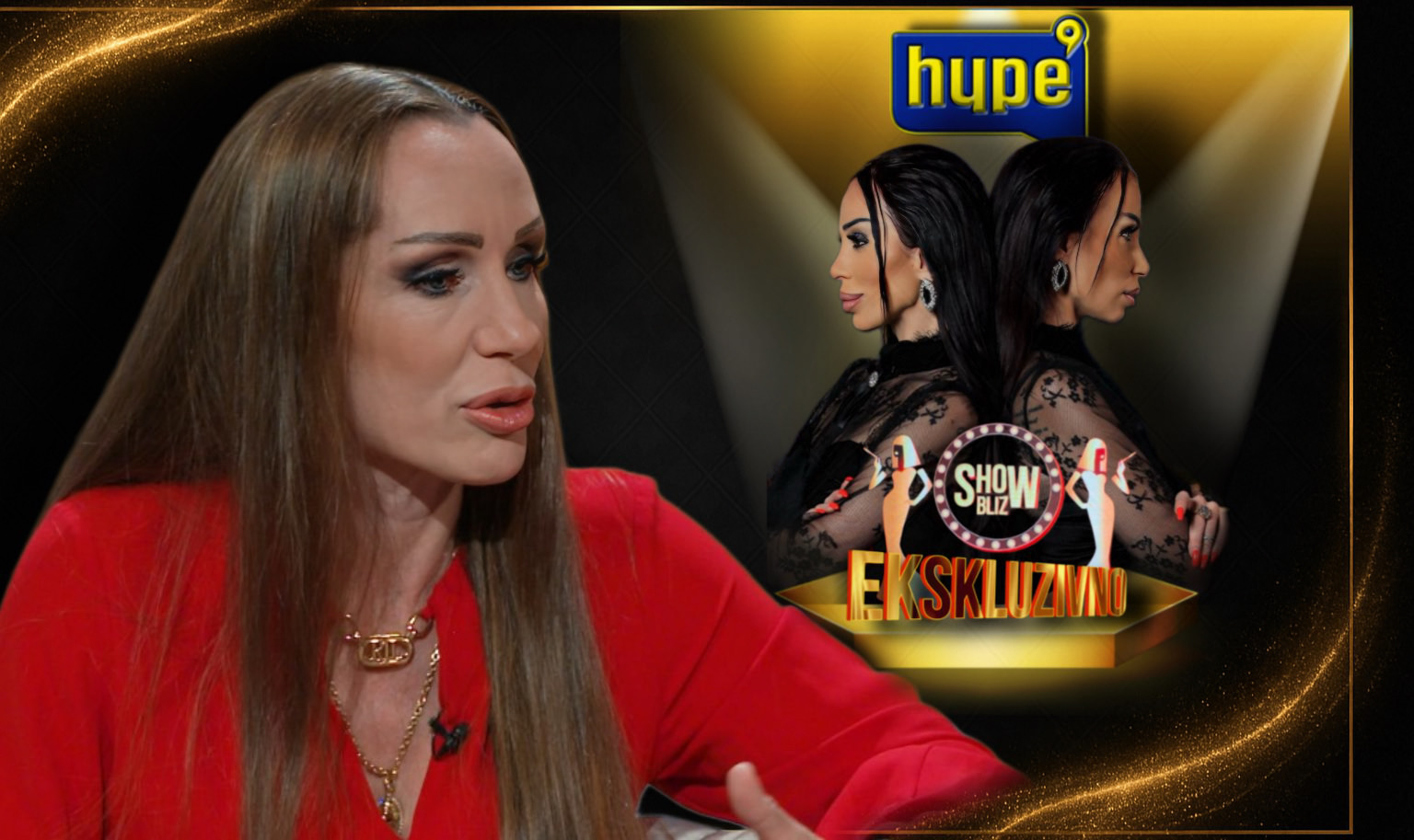 Foto: Hype TV/ShowBLIZ/ Ljuba Pantović, Bliznakinje Miljana i Nevena Arsić