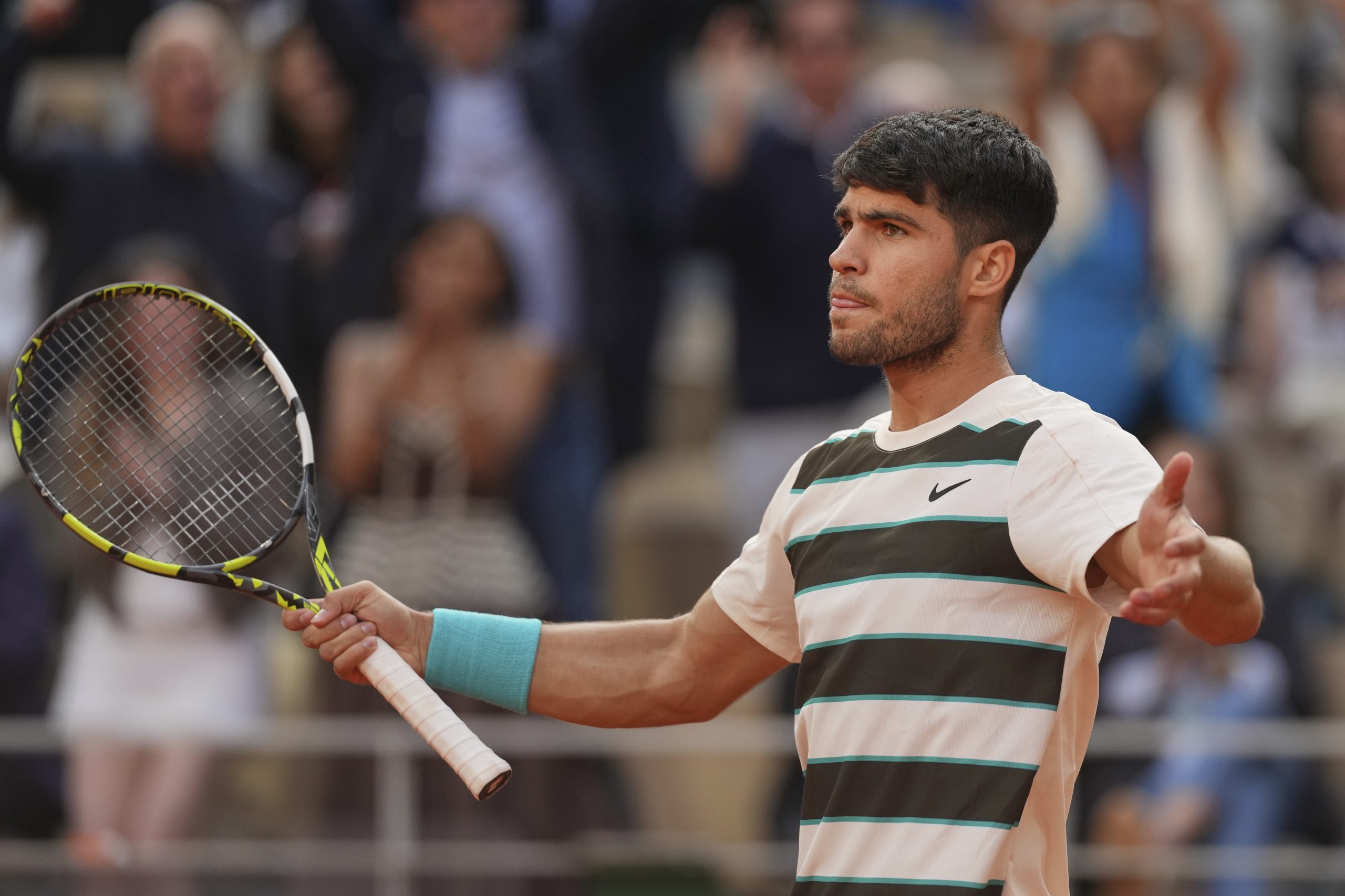 Karlos Alkaraz Siner finale Rolan Garos