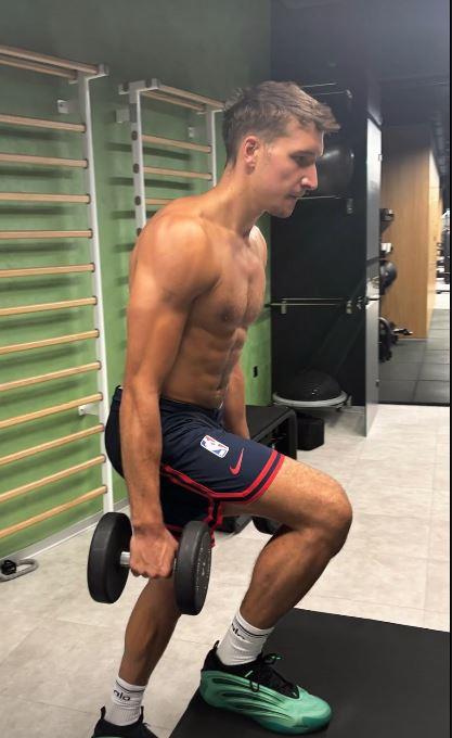 Bogdanović trenira u teretani