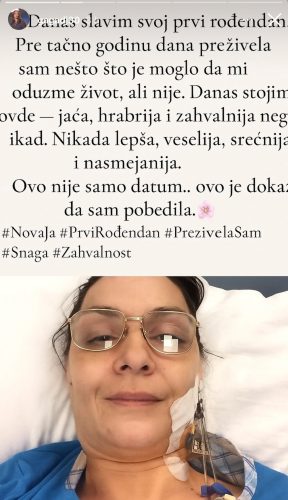 GODINU DANA NAKON ŠTO JU JE BIVŠI PARTNER RASPORIO – Dragana Krunić slavi PRVI ROĐENDAN NOVOG ŽIVOTA